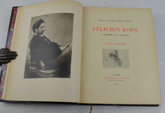 Félicien Rops. L'homme et l'artiste - Camille Lemonnier - copertina