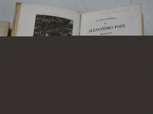 I capi d'opera… tradotti e corredati di critici discorsi di note e di rami da Creofilo Sminteo - Alexander Pope - copertina