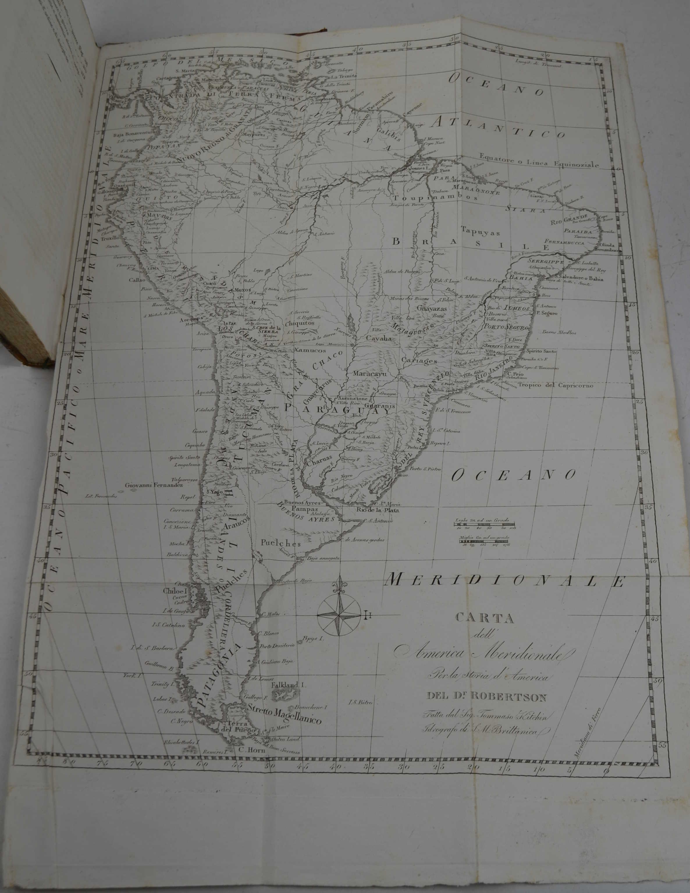 Storia dell'America tradotta dall'originale inglese dall'Abate Antonio Pillori…