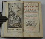 Dell'imitazione di Cristo di Tommaso da Kempis libri quattro, da alcuni per errore attribuiti a Giovanni Gersone