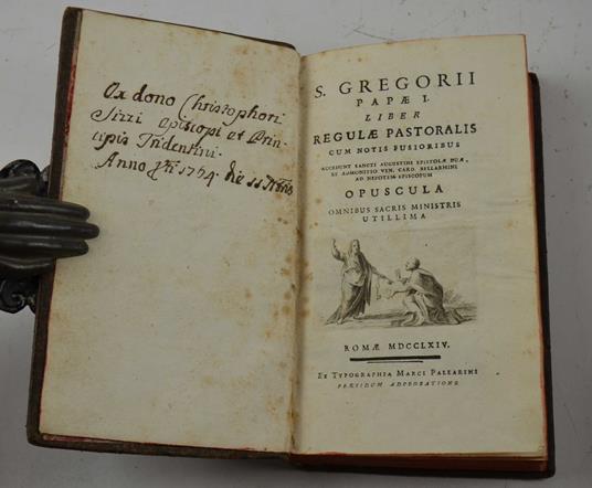 S. Gregorii Papae I. Liber regulae pastoralis cum notibus fusioribus… Opuscola omnibus sacris ministris utillima - copertina