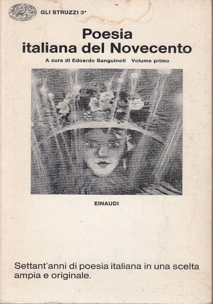 Poesia italiana del Novecento. due volumi - copertina