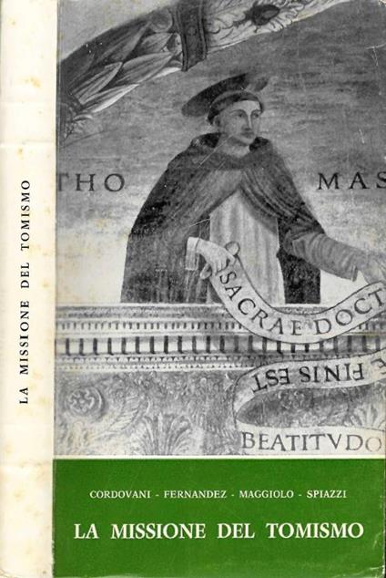 La missione del Tomismo - copertina