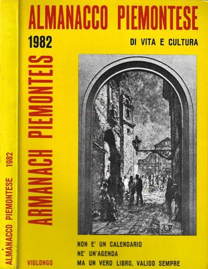 Almanacco piemontese 1982 - copertina