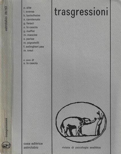 Trasgressioni - copertina