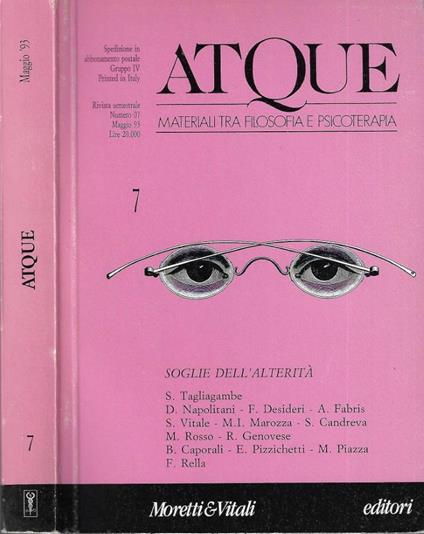 Atque n. 7 - copertina