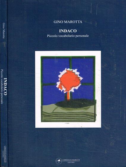 Indaco - Gino Marotta - copertina