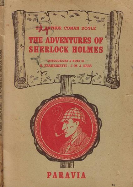 The adventures of Sherlock Holmes - Arthur Conan Doyle - copertina