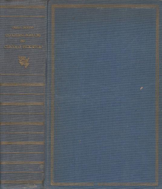 Quaderni postumi del circolo Pickwick - Charles Dickens - copertina