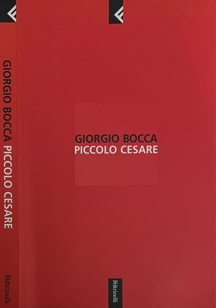 Piccolo Cesare - Giorgio Bocca - copertina
