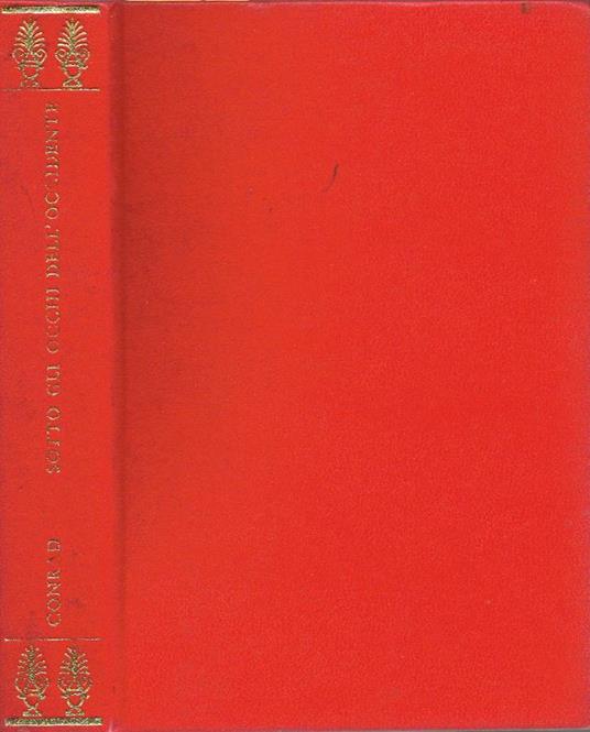 Sotto gli occhi dell'Occidente - Joseph Conrad - copertina