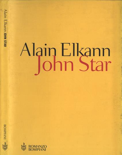 John Star - Alain Elkann - copertina