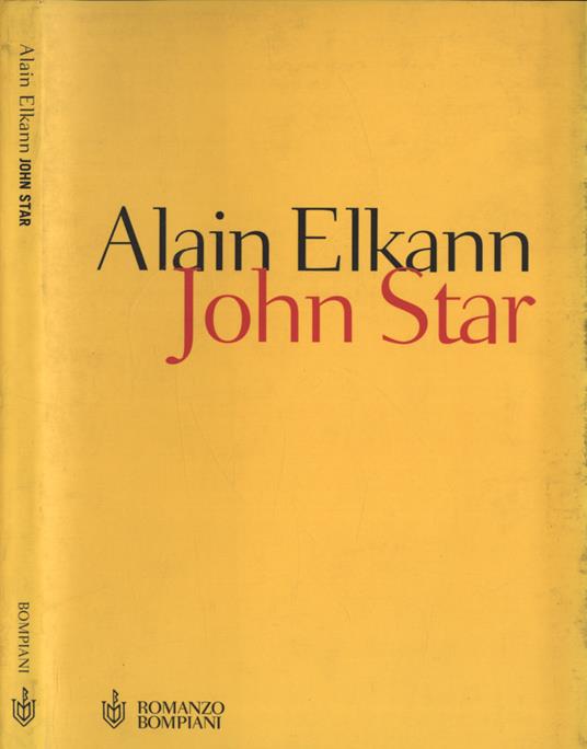 John Star - Alain Elkann - copertina
