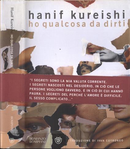 Ho qualcosa da dirti - Hanif Kureishi - copertina