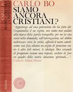 Siamo ancora cristiani?