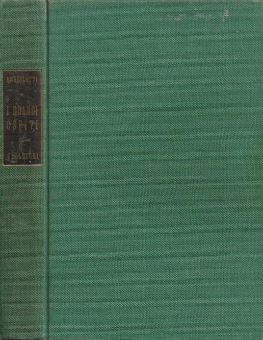 I grandi ospiti - G. Battista Angioletti - copertina