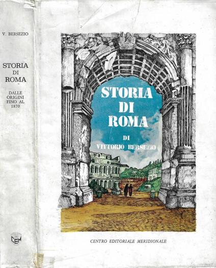 Storia di Roma - Vittorio Bersezio - copertina