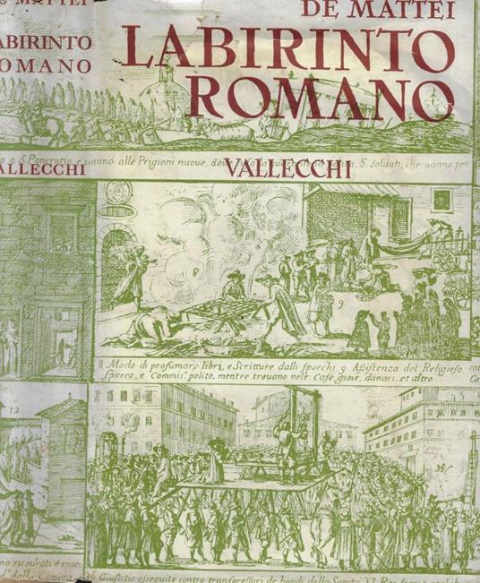 Labirinto romano - Rodolfo De Mattei - copertina