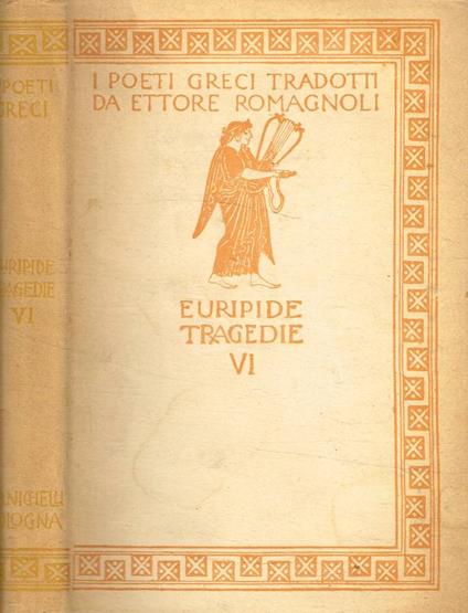 Le tragedie VI - Euripide - copertina