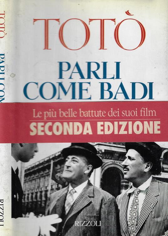 Parli come badi - Totò - copertina