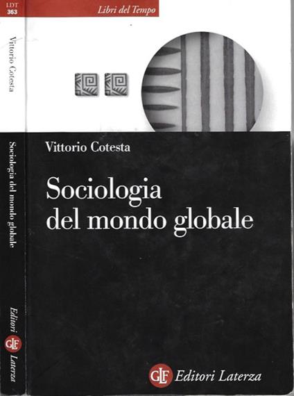 Sociologia del mondo globale - Vittorio Cotesta - copertina