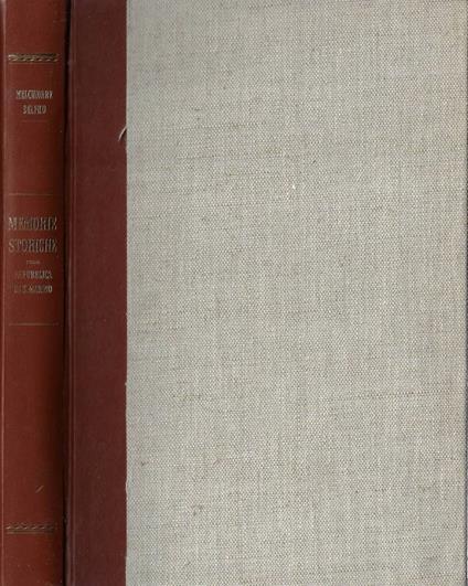 Memorie storiche della Repubblica di San Marino - Melchiorre Delfico - copertina