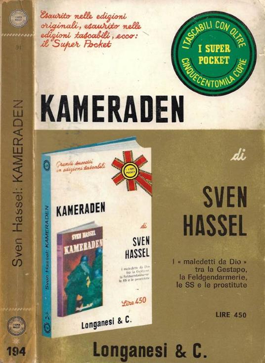 Kameraden - Sven Hassel - copertina