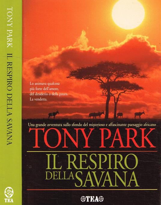 Il respiro della savana - Tony Park - copertina