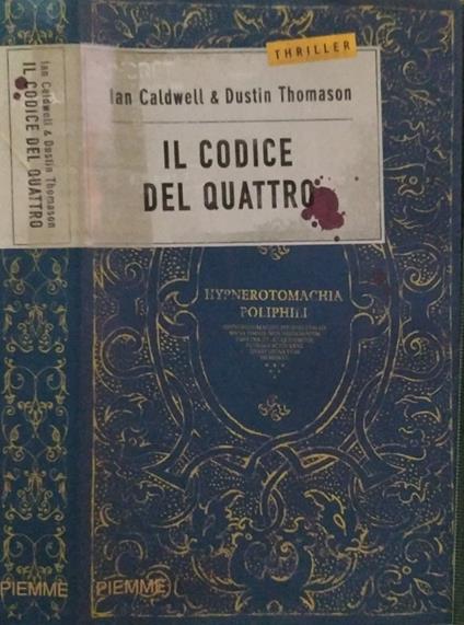 Il codice del quattro - Ian Caldwell - copertina