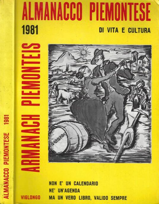 Almanacco piemontese 1981 - copertina