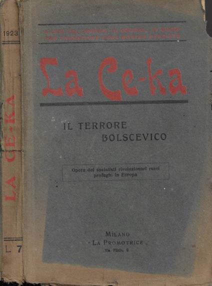 La Ce-Ka. Il terrore bolscevico - copertina