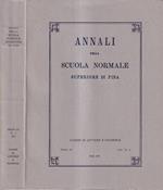 Annali della scuola Normale Superiore di Pisa, volume IV, 2, serie III, 1974