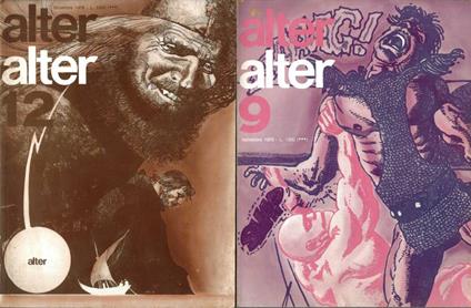 Alter Alter. Anno V - 1978 - N. 9 (Settembre), N. 12 (Dicembre) - copertina