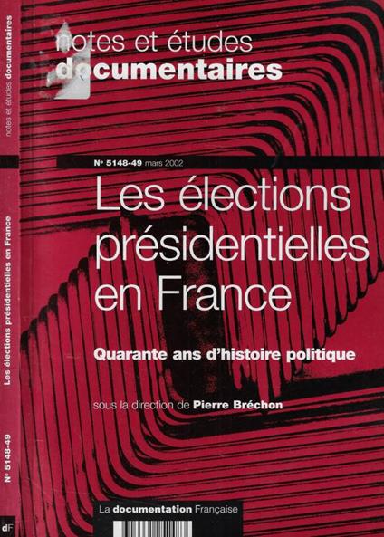 Notes et études documentaires n. 5148-49 Anno 2002 - copertina