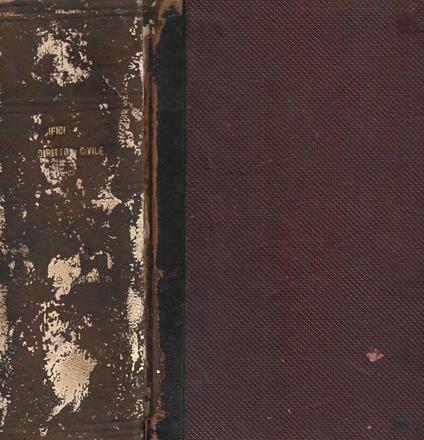 Istituzioni di diritto civile italiano. Vol. VI parte I-II - Emidio Pacifici Mazzoni - copertina