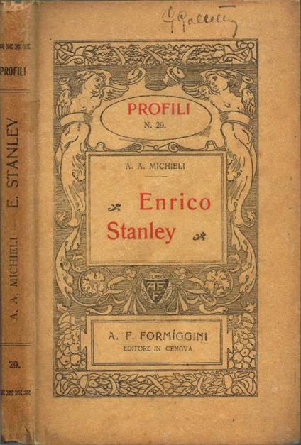 Enrico Stanley - copertina