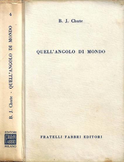 Quell'angolo di mondo - copertina