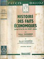 Histoire des Faits Économiqies jusqu'à la fin du XVIII siècle