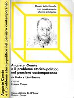 Auguste Comte e il problema storico - politico nel pensiero contemporaneo