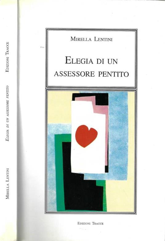 Elegia di un assessore pentito - copertina