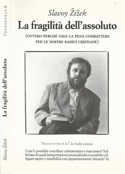 La fragilità dell'assoluto - copertina