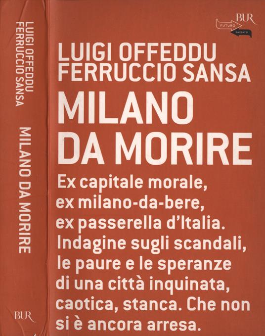Milano da morire - copertina
