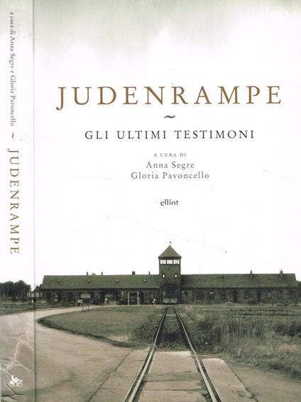 Judenrampe. Gli ultimi testimoni - copertina