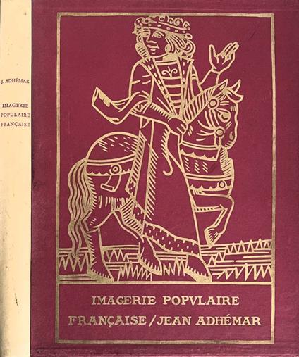 Imagerie populaire francaise - Jean Adhémar - copertina