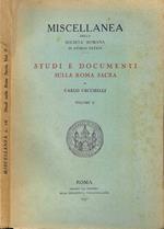 Miscellanea della società romana di storia patria