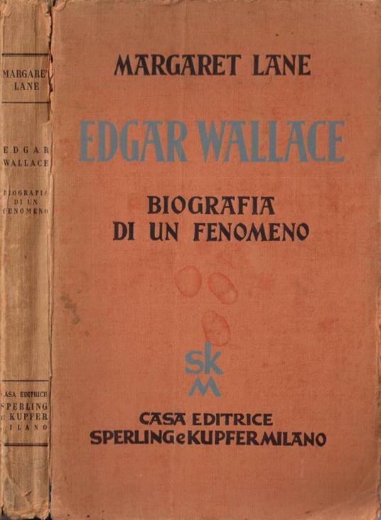 Edgar Wallace - Margaret Lane - copertina