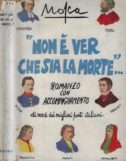 Non è ver che sia la morte… - Mosca - copertina
