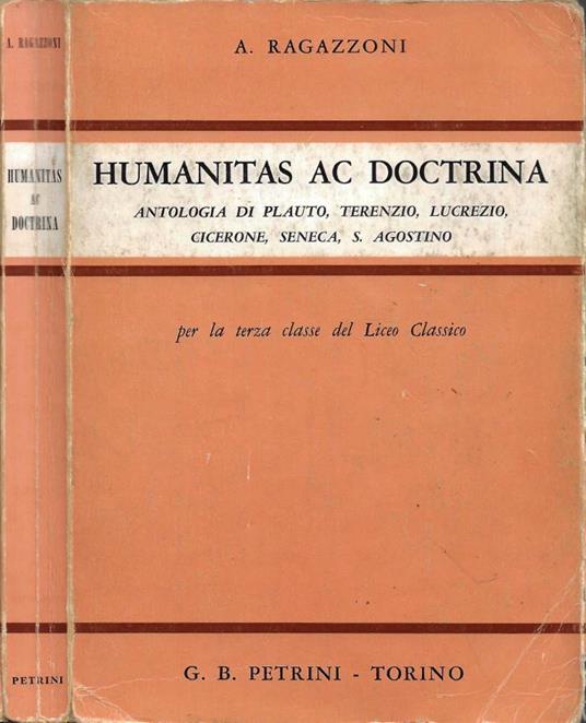 Humanitas ac Doctrina - Aldo Ragazzoni - copertina