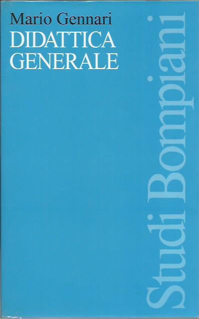 Didattica generale - Mario Gennari - copertina