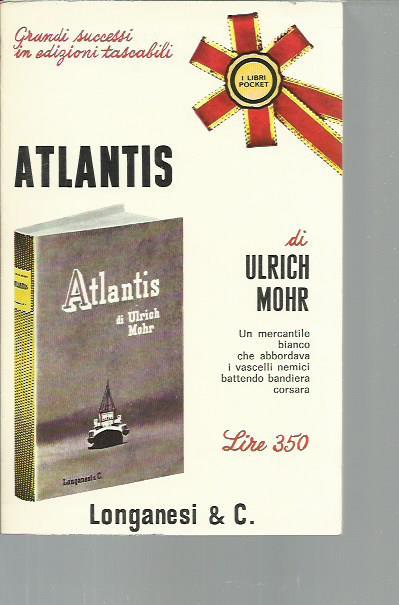 Atlantis - Ulrich Mohr - copertina